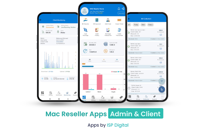 Mac Reseller Apps (Admin & Client)